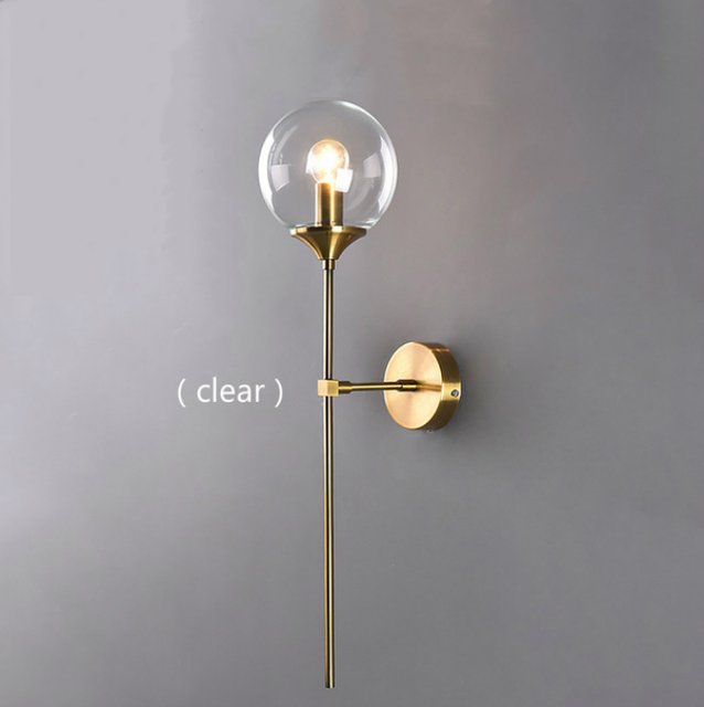 Luminous Globe Wall Sconce