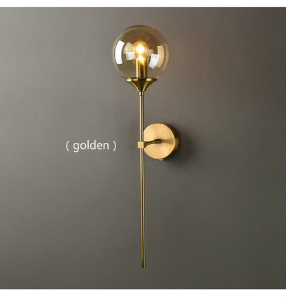 Luminous Globe Wall Sconce